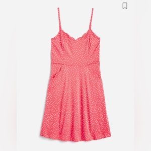 41 Hawthorn pink Beatrice Scallop Detail Dress with pockets